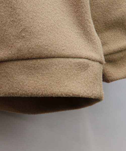 Confirm（コンファーム）の「Confirm / コンファーム フリースタートルネックカットソー（Tシャツ/カットソー・メンズ・ホワイト/ブラック/ベージュ・M/L）」の12枚目の写真