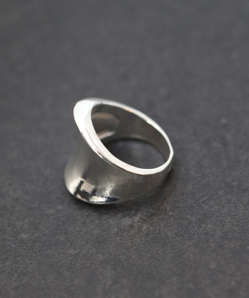 florist（フローリスト）の「シンプルワイドリング（リング・メンズ・シルバー・12号/17号/19号/21号/15号）」の3枚目の写真