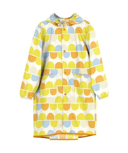 Wpc.（ダブリュピーシー）の「Wpc. for kids　キッズレインコート【C】（レインコート/ポンチョ・キッズ・ネイビー/オフホワイト/オレンジ/グリーン/ホワイト系その他・M/L）」の5枚目の写真