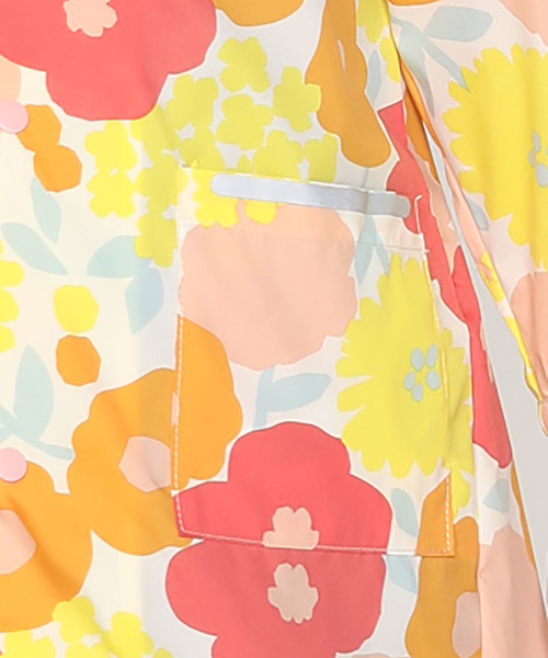 Wpc.（ダブリュピーシー）の「Wpc. for kids　キッズレインコート【C】（レインコート/ポンチョ・キッズ・ネイビー/オフホワイト/オレンジ/グリーン/ホワイト系その他・M/L）」の8枚目の写真