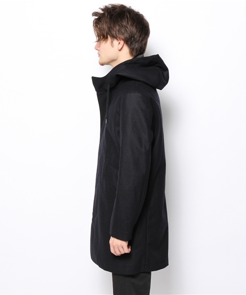 EDIFICE（エディフィス）の「◇トップフラノフィルムコーティングモッズコート（その他アウター・メンズ・ブラック系その他/タン/ネイビー・44/46/48/50）」の5枚目の写真