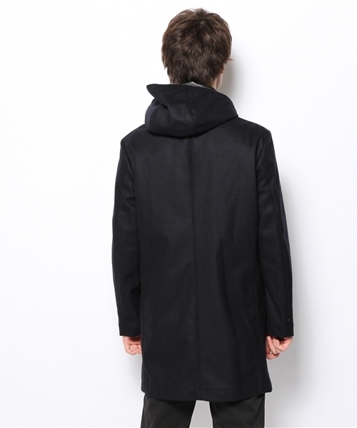 EDIFICE（エディフィス）の「◇トップフラノフィルムコーティングモッズコート（その他アウター・メンズ・ブラック系その他/タン/ネイビー・44/46/48/50）」の6枚目の写真