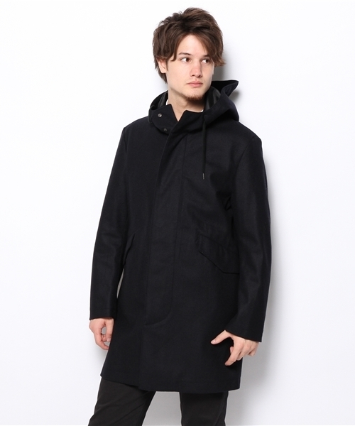 EDIFICE（エディフィス）の「◇トップフラノフィルムコーティングモッズコート（その他アウター・メンズ・ブラック系その他/タン/ネイビー・44/46/48/50）」の15枚目の写真