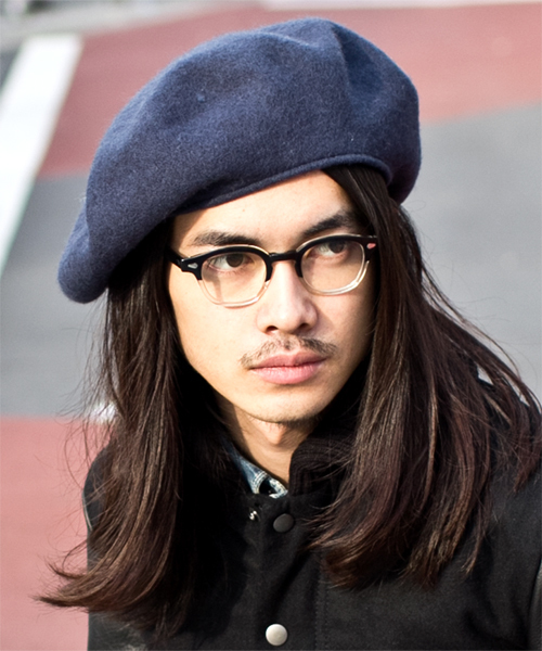 NANO universe（ナノユニバース）の「フェルトビックベレー（ハンチング/ベレー帽・メンズ・グレー/チャコール/ボルドー/ネイビー/ブラック・FREE）」の5枚目の写真