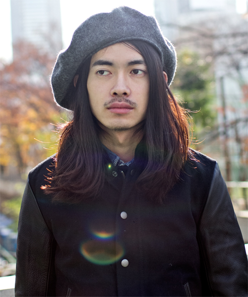 NANO universe（ナノユニバース）の「フェルトビックベレー（ハンチング/ベレー帽・メンズ・グレー/チャコール/ボルドー/ネイビー/ブラック・FREE）」の4枚目の写真