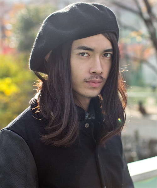 NANO universe（ナノユニバース）の「フェルトビックベレー（ハンチング/ベレー帽・メンズ・グレー/チャコール/ボルドー/ネイビー/ブラック・FREE）」の2枚目の写真