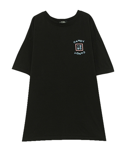 Candy Stripper(キャンディストリッパー)の「FREAK OUT BIG Tシャツ(Tシャツ/カットソー・レディース・パープル/ブラウン/オフホワイト/ブラック・2)」の3枚目の写真