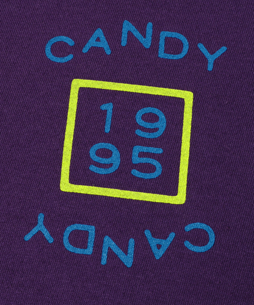 Candy Stripper(キャンディストリッパー)の「FREAK OUT BIG Tシャツ(Tシャツ/カットソー・レディース・パープル/ブラウン/オフホワイト/ブラック・2)」の6枚目の写真