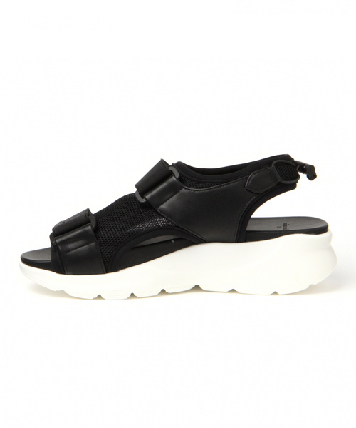 niko and...(ニコアンド)の「オリジナルダッドサンダル(サンダル・レディース・ブラック/オフホワイト・SMALL/MEDIUM/LARGE)」の5枚目の写真