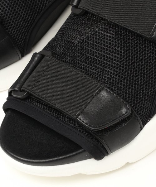 niko and...(ニコアンド)の「オリジナルダッドサンダル(サンダル・レディース・ブラック/オフホワイト・SMALL/MEDIUM/LARGE)」の14枚目の写真