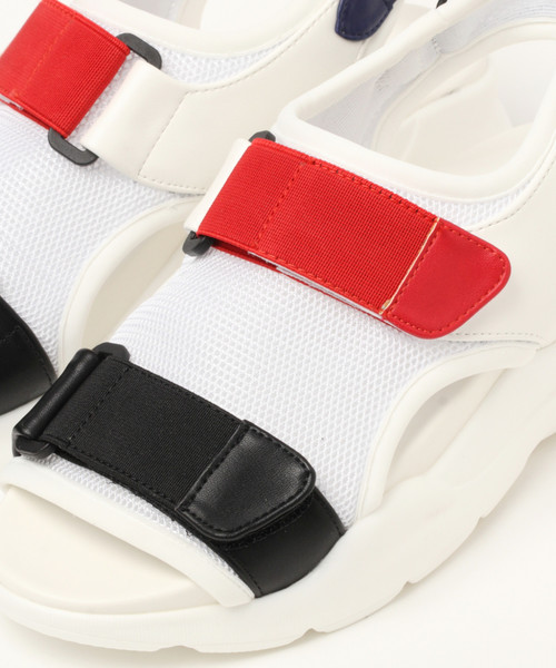 niko and...(ニコアンド)の「オリジナルダッドサンダル(サンダル・レディース・ブラック/オフホワイト・SMALL/MEDIUM/LARGE)」の8枚目の写真