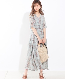 natural couture | カシュクールガウンワンピース(ワンピース)