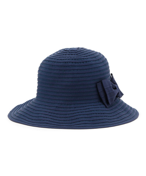 Petit Honfleur（プチオンフルール）の「リボンハット（ハット・レディース・ベージュ/ネイビー・フリー）」の3枚目の写真