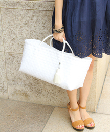 UNITED ARROWS | PP テープバスケット【M】NEW-2014春夏(トートバッグ)