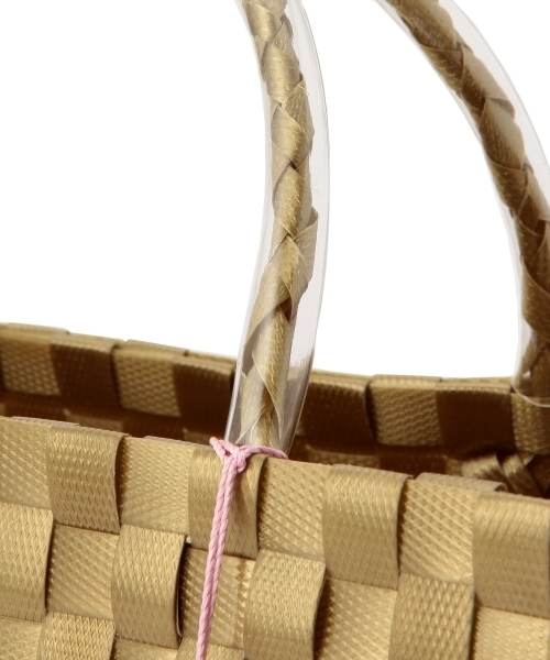 UNITED ARROWS（ユナイテッドアローズ）の「PP テープバスケット【M】NEW-2014春夏（トートバッグ・レディース・ホワイト/ゴールド/ブラック/ネイビー・フリー）」の8枚目の写真