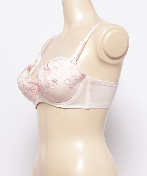 Triumph（トリンプ）の「トリンプ032 ブラジャー【A,B,C,D,Eカップ】TRS032 WHU（ブラジャー・レディース・グリーン/ホワイト/ピンク・B70/B75/C70/C75/D75/D80/E75/E80/A70/A75/B80/C80/D70）」の4枚目の写真