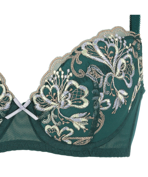 Triumph（トリンプ）の「トリンプ032 ブラジャー【A,B,C,D,Eカップ】TRS032 WHU（ブラジャー・レディース・グリーン/ホワイト/ピンク・B70/B75/C70/C75/D75/D80/E75/E80/A70/A75/B80/C80/D70）」の12枚目の写真