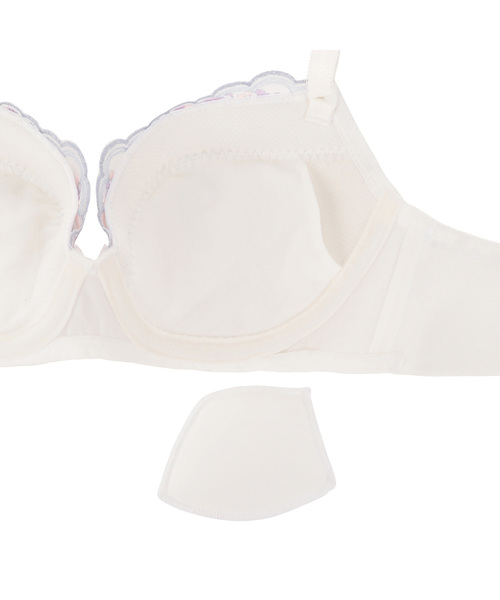 Triumph（トリンプ）の「トリンプ032 ブラジャー【A,B,C,D,Eカップ】TRS032 WHU（ブラジャー・レディース・グリーン/ホワイト/ピンク・B70/B75/C70/C75/D75/D80/E75/E80/A70/A75/B80/C80/D70）」の7枚目の写真