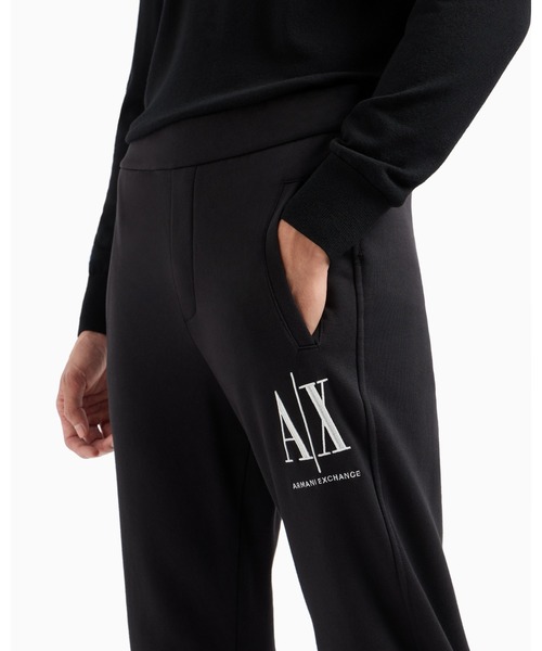 ARMANI EXCHANGE（アルマーニエクスチェンジ）の「【A|X アルマーニ エクスチェンジ】ICON スウェットジョガーパンツ（スウェットパンツ・メンズ・ブラック/グレー系その他/ホワイト/レッド/ネイビー/サックスブルー・SMALL/MEDIUM/LARGE/X-LARGE/X-SMALL/XX-LARGE）」の12枚目の写真