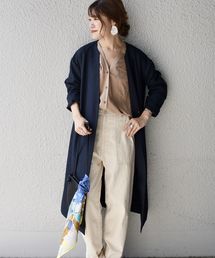 SHIPS | キーネックウールライクコート◇(その他アウター)