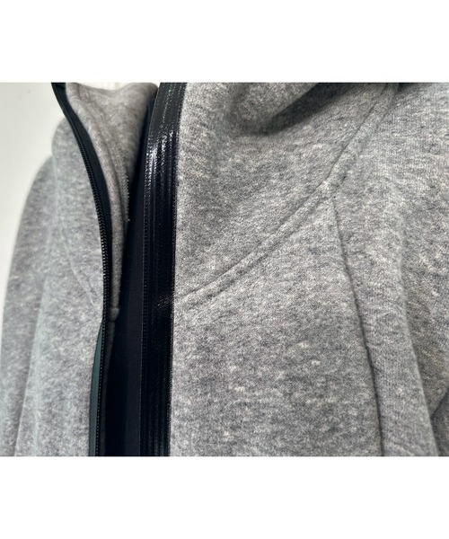 AVIE（アビィ）の「【RENEWAL】テントライン裏毛パーカー（パーカー・レディース・ブラック/グレー/ホワイト/ベージュ・38）」の9枚目の写真