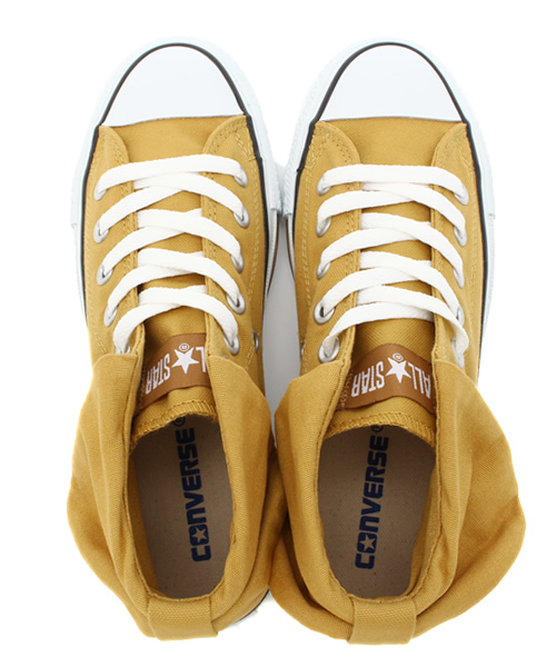CONVERSE(コンバース)の「ALL STAR RIBBONCOLLAR MID/オールスターリボンカラーMID(スニーカー・レディース・アイボリー/ゴールド/ピンク・5/6/3.5/5.5/4/4.5/3)」の4枚目の写真