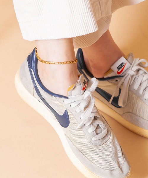 Anthe(アンテ)の「Anthe by yarka / stainless figaro anklet(アンクレット)」|ゴールド