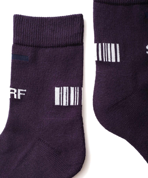 SHAREEF(シャリーフ)の「LOGO SOX(ソックス/靴下・メンズ・パープル/ターコイズブルー/ライム・FREE)」の13枚目の写真