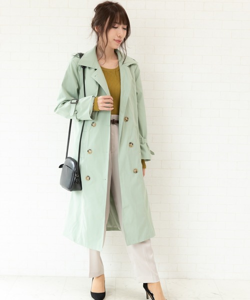 Jewelobe(ジュエローブ)の「バックオープンリブニットトップス(ニット/セーター・レディース・ベージュ/ブラック/グリーン/オレンジ・FREE)」の8枚目の写真