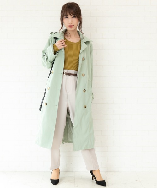 Jewelobe(ジュエローブ)の「バックオープンリブニットトップス(ニット/セーター・レディース・ベージュ/ブラック/グリーン/オレンジ・FREE)」の11枚目の写真