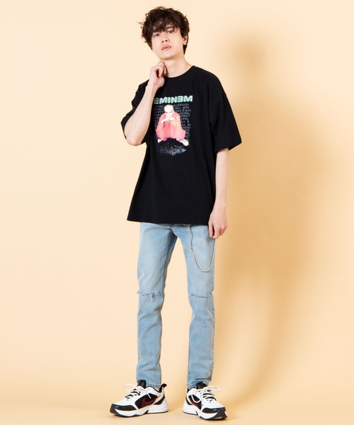 WEGO(ウィゴー)の「∴WEGO/EMINEM 別注Tシャツ(Tシャツ/カットソー・メンズ・ブラック・MEDIUM/LARGE)」の10枚目の写真