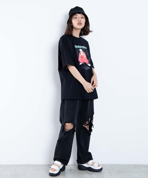 WEGO(ウィゴー)の「∴WEGO/EMINEM 別注Tシャツ(Tシャツ/カットソー・メンズ・ブラック・MEDIUM/LARGE)」の16枚目の写真