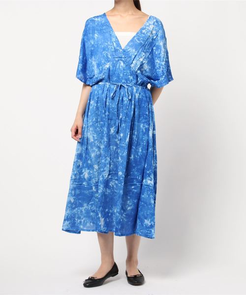 Kahiko カヒコ のファッション Kahiko タイダイワンピース ワンピース