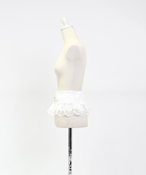 Narcissus（ナルシス）の「【cheap!!by vaNite】レースベルト（ベルト・レディース・ホワイト/ブラック・FREE）」の7枚目の写真
