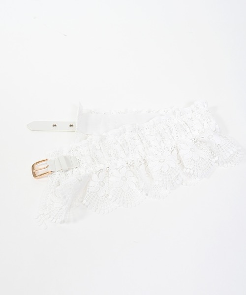 Narcissus（ナルシス）の「【cheap!!by vaNite】レースベルト（ベルト・レディース・ホワイト/ブラック・FREE）」の11枚目の写真