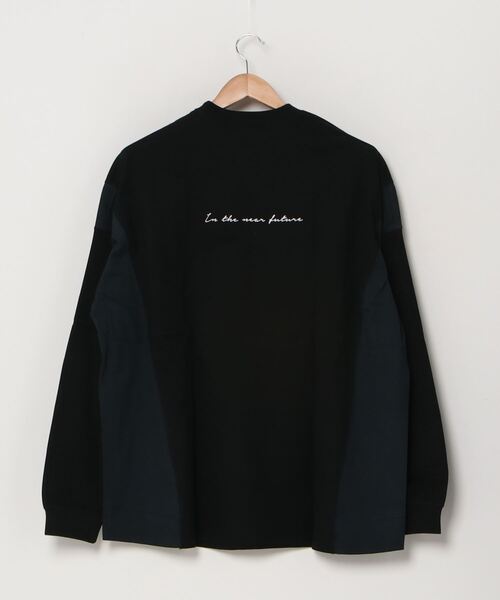 Confirm(コンファーム)の「Confirm / コンファーム サイド切り替えビッグシルエットロンT(Tシャツ/カットソー・メンズ・ホワイト/ブラック/ホワイト系その他・FREE)」の14枚目の写真