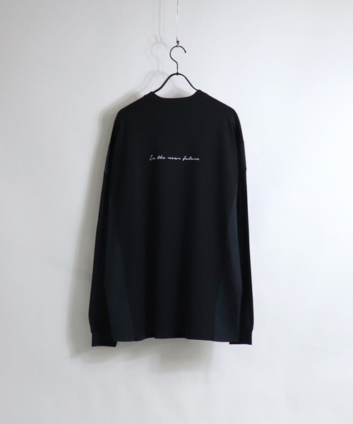 Confirm(コンファーム)の「Confirm / コンファーム サイド切り替えビッグシルエットロンT(Tシャツ/カットソー・メンズ・ホワイト/ブラック/ホワイト系その他・FREE)」の17枚目の写真