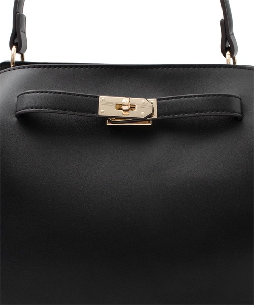 VitaFelice（ヴィータフェリーチェ）の「ワンハンドル2wayトートバッグ（トートバッグ・レディース・グレー/ブラウン/ブルー系その他/モカ/ブラック/キャメル/アイボリー・FREE）」の17枚目の写真