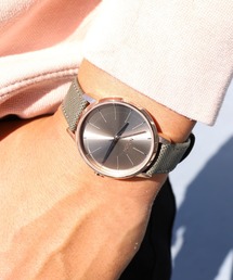 NIXON（ニクソン）の「NIXON/ニクソン Kensington Leather 腕時計（アナログ腕時計・メンズ）」