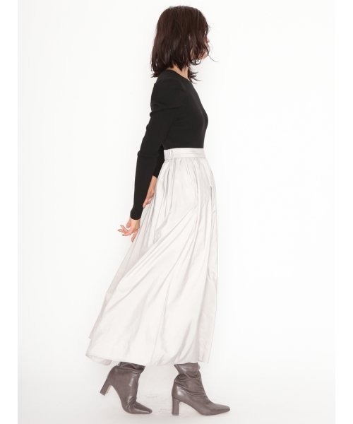 [スナイデル] パワショルニットドッキングワンピ　美品 美品 スナイデル SNIDEL パワショルニットドッキング ワンピース