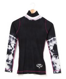 DIESEL | レディース トップス タイダイ柄タートルネック(Tシャツ/カットソー)