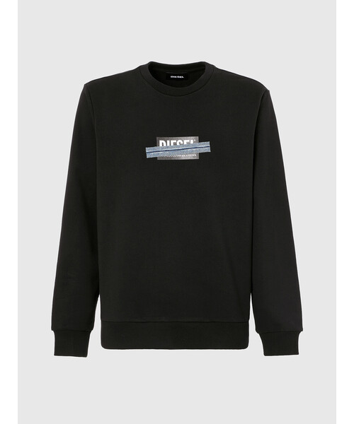 DIESEL◆S ボックスト D ロゴ スウェットシャツ Black 送関込 楽天市場】【SALE／40%OFF】DIESEL メンズ スウェット S-BOXT