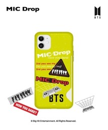 supergoods（スーパーグッズ）の「【supergoods 】BTS MIC Drop theme Card Snap Case - NEON / BTS MIC Dropテーマ カード収納付Phoneケース(NEON)（スマホケース/カバー）」