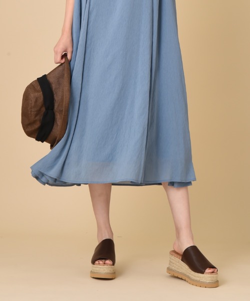 INTERPLANET（インタープラネット）の「リネン風冷感キャペリンＨＡＴ（ハット・レディース・キャメル/ブラウン・フリー）」の8枚目の写真