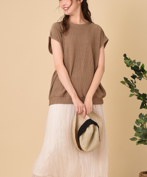 INTERPLANET（インタープラネット）の「リネン風冷感キャペリンＨＡＴ（ハット・レディース・キャメル/ブラウン・フリー）」の11枚目の写真