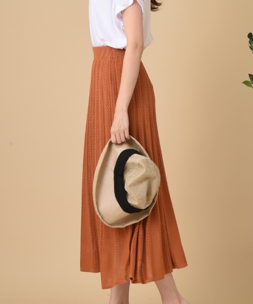 INTERPLANET（インタープラネット）の「リネン風冷感キャペリンＨＡＴ（ハット・レディース・キャメル/ブラウン・フリー）」の6枚目の写真