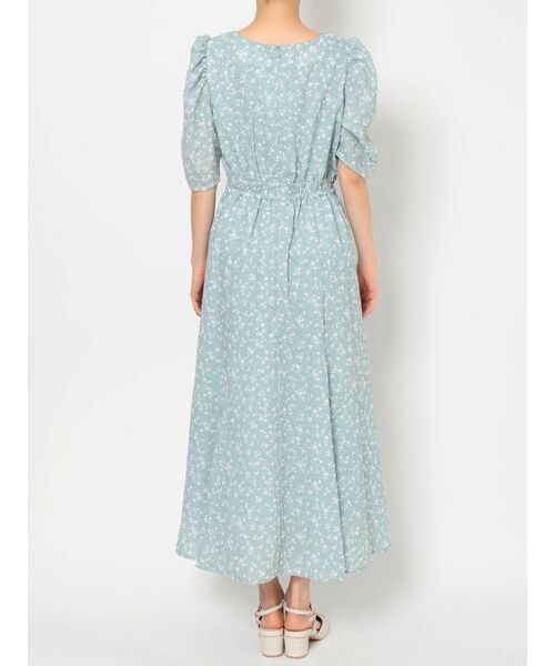 dazzlin（ダズリン）の「ビーズフラワーVネックワンピース（ワンピース・レディース・ブラック/イエロー/ブルー/アイボリー・FREE）」の15枚目の写真