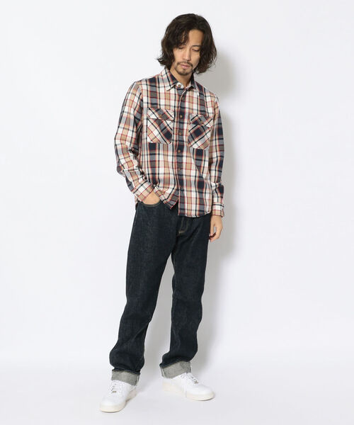 DAILY/デイリー】 コットン フランネルシャツ/COTTON FLANNEL SHIRT