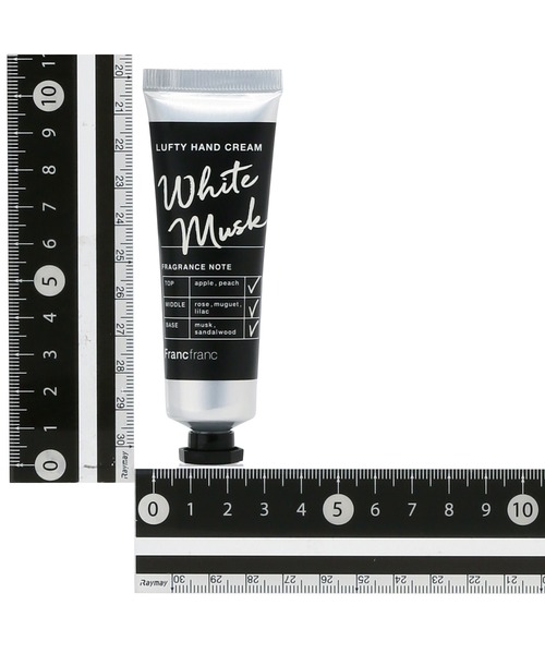 Francfranc（フランフラン）の「ルフティー ハンドクリーム S ブラック （ホワイトムスク）（ボディケア/ボディクリーム・レディース・ブラック・FREE）」の5枚目の写真