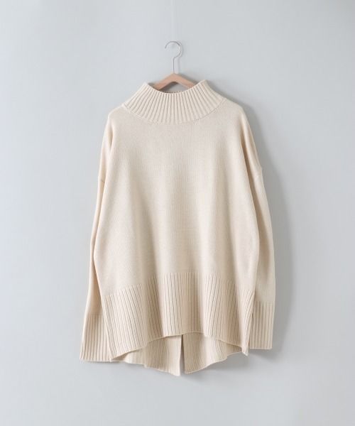 cepo(セポ)の「バックスリットタートルニット+ニットパンツセットアップ(その他パンツ・レディース・グレー/オフホワイト/ミント・M)」の20枚目の写真